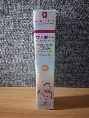 NEW Erborian CC Cream Korean Skincare In Color Doré